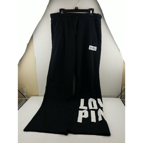 Victoria's Secret Pants - Pink Victorias Secret Ladies Sweats Size XS Black